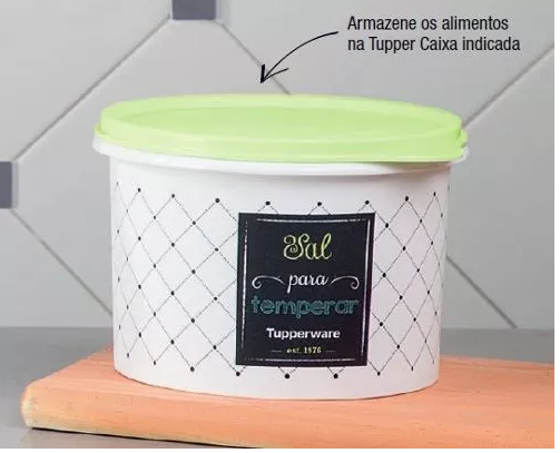 Tupper Caixa Sal Bistrô