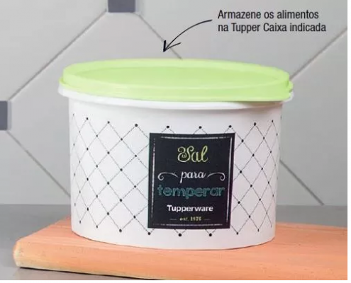 Tupper Caixa Sal Bistrô