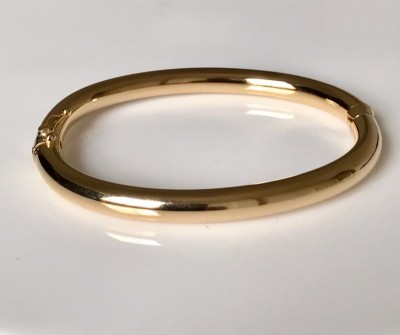 Pulseira ouro lisa