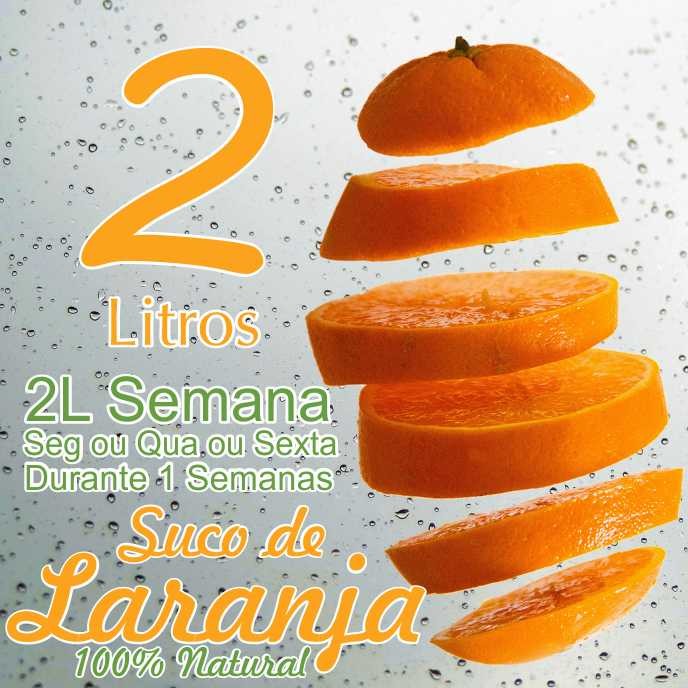 2 LITROS DE SUCO DE LARANJA