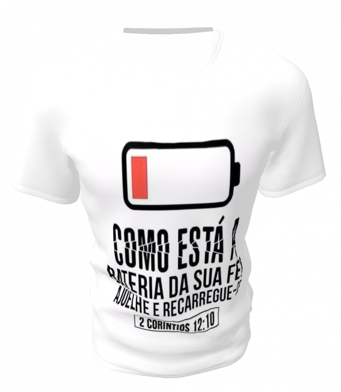 Camiseta Bateria da Sua Fé