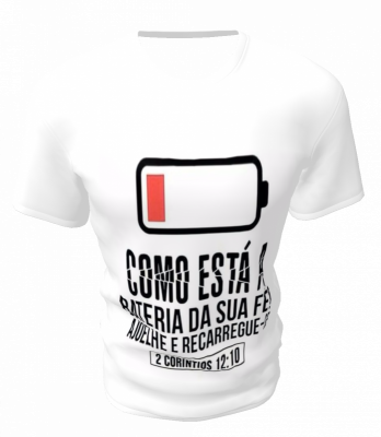 Camiseta Bateria da Sua Fé