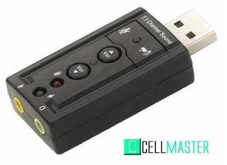 ADAPTADOR DE SOM USB 7.1 CHANNEL SOUND