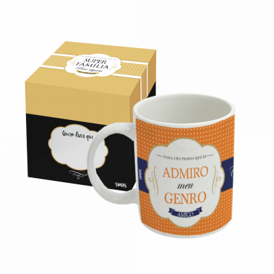 CANECA ADMIRO MEU GENRO