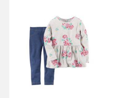 Conjunto calça e Bata Carters tamanho 4 anos