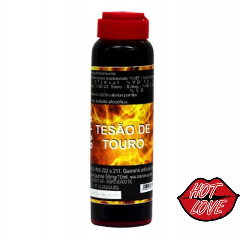 Tesão de Touro Estimulante Afrodisíaco Natural 10ml K-Lab