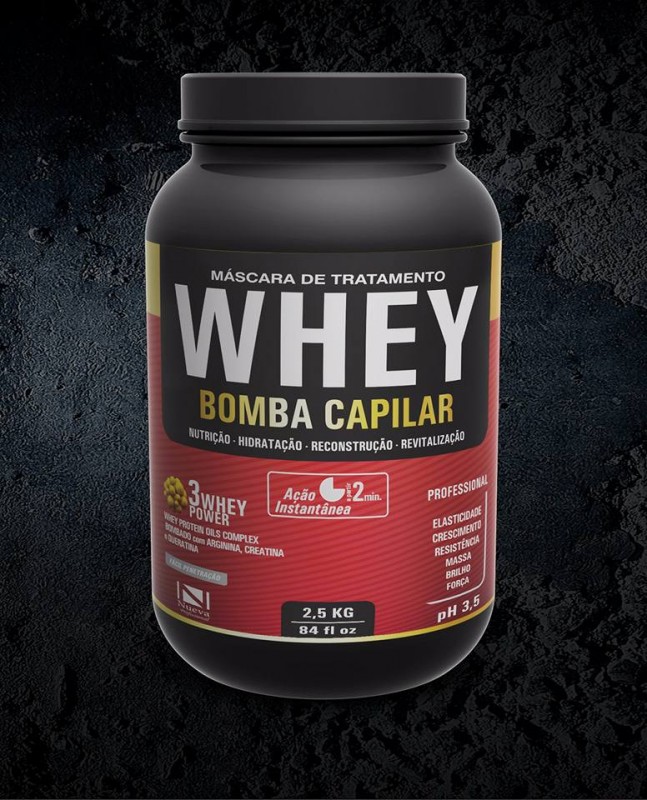 WHEY BOMBA CAPILAR