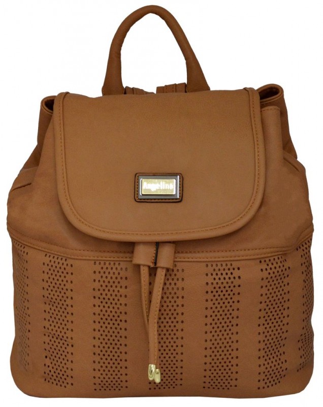 Mochila Premium Corte a Laser  BEGE