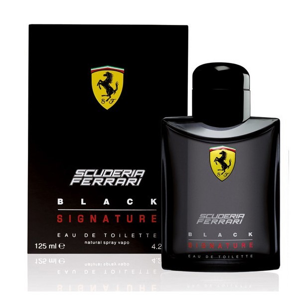 PERFUME FERRARI BLACK SIGNATURE MASCULINO EAU DE TOILETTE - 75 ML - 2145