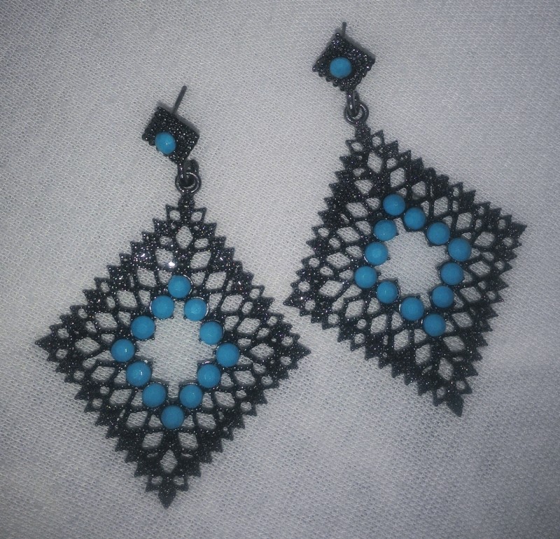 Brinco Império Turquesa