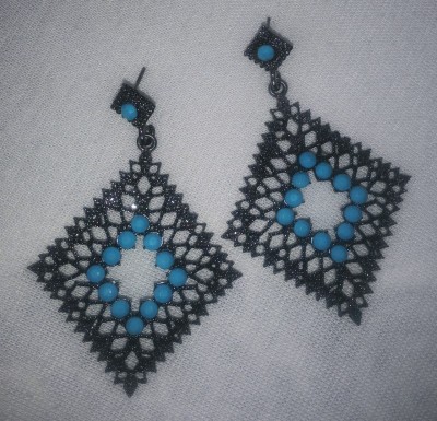 Brinco Império Turquesa