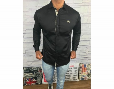 CAMISA XADREZ BURBERRY - PRETA