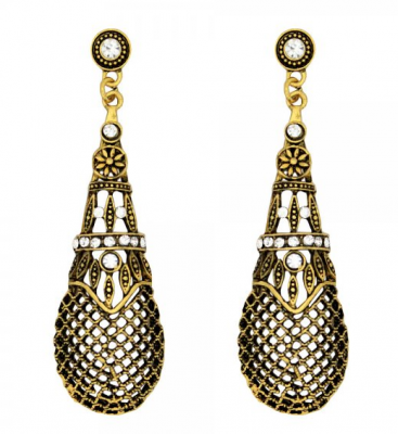 BRINCO FASHIONABLE OURO VELHO