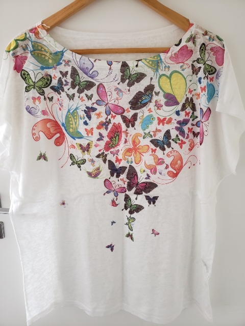 Tshirt Borboleta F/C
