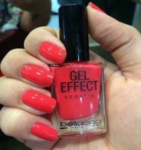 ESMALTE GEL EFFECT BELLAOGGI KERATIN – POPPY RED 39 – 10ml HINODE