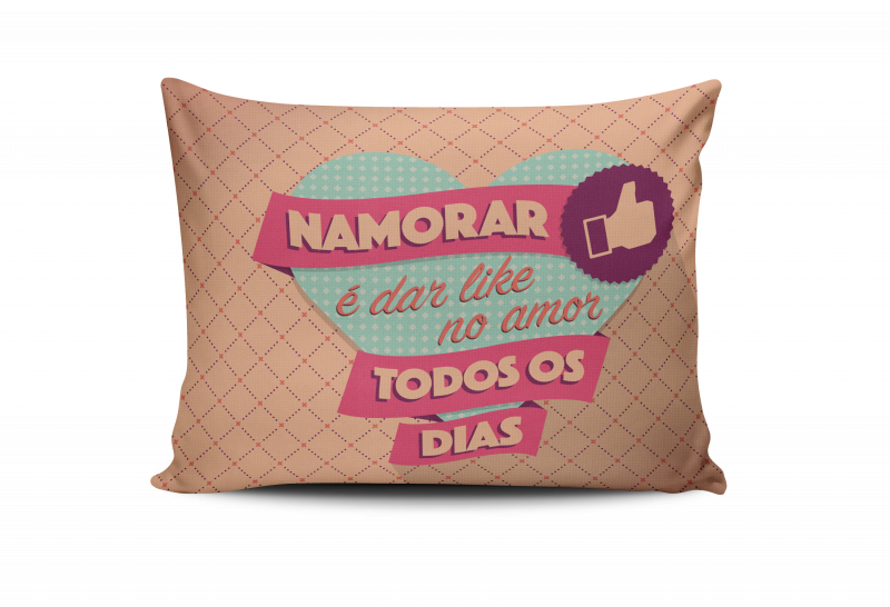 almofada like no amor