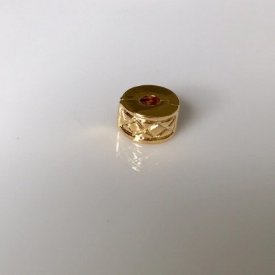 Pingente PDR básico banho ouro 18K