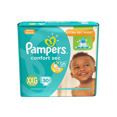 Total Confort Sec - Pampers -XXG