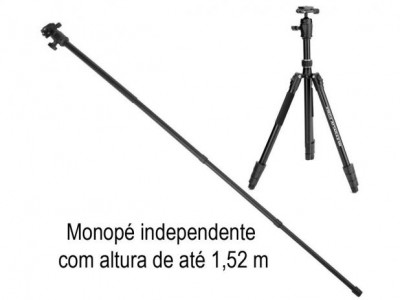 Tripé/Monopé até 173cm Davis Sanford - ATTARAS4M