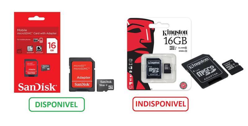 CARTÃO DE MEMÓRIA 16G