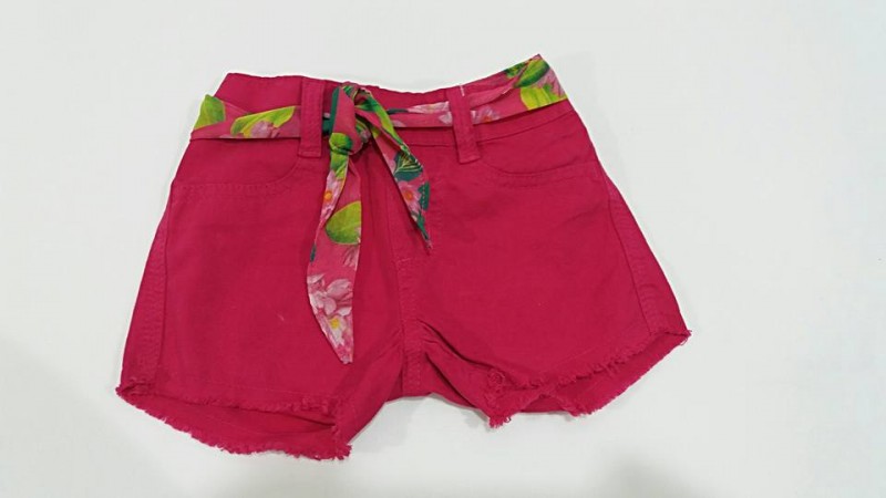 SHORTS JEANS VERY PINK, VERDE, LARANJA COD 64327