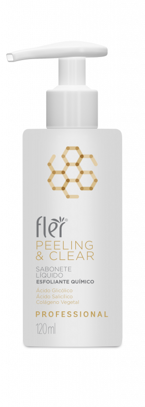 PEELING & CLEAR | Sabonete Líquido | 120ml