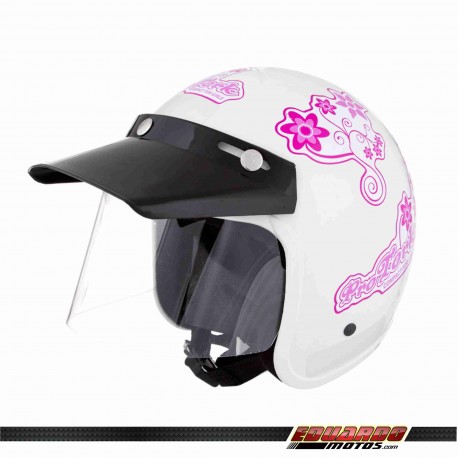 Capacete Pro Tork Liberty Compact For Girls Branco