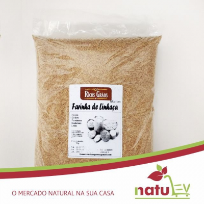 Farinha de Linhaça Marrom 1kg