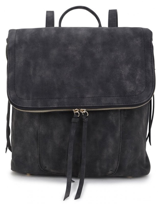 Mochila de Nobuck Preta
