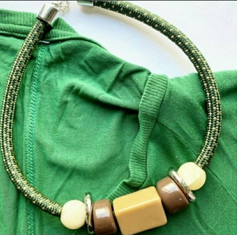 Colar Regina Verde