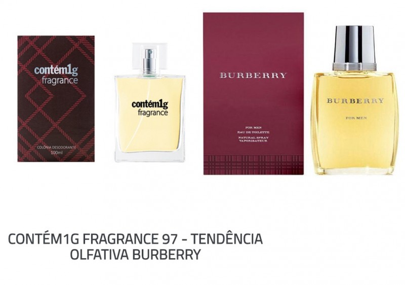 Burberry masculino Contém1g
