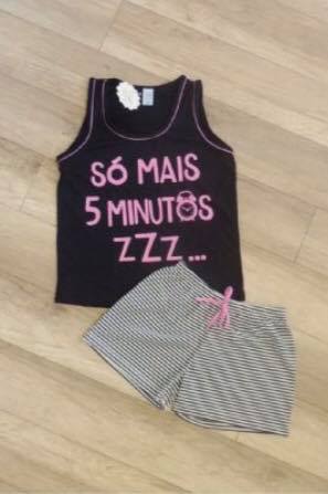 Pijama Só Mais 5 Minutos ZZZ...