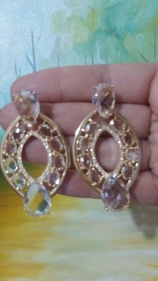 Brincos Gotas de Cristal