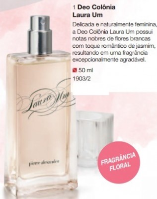 Deo Colônia Laura Um 50ml  PIERRE ALEXANDER