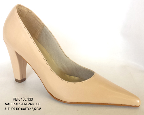 Scarpin Veneza Nude