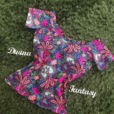 Blusa Manga Curta Estampa