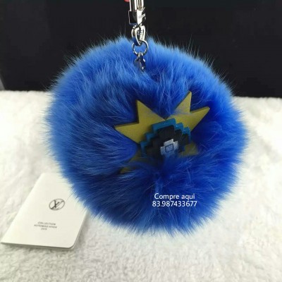 Lv Charm Pom-Pom Colors
