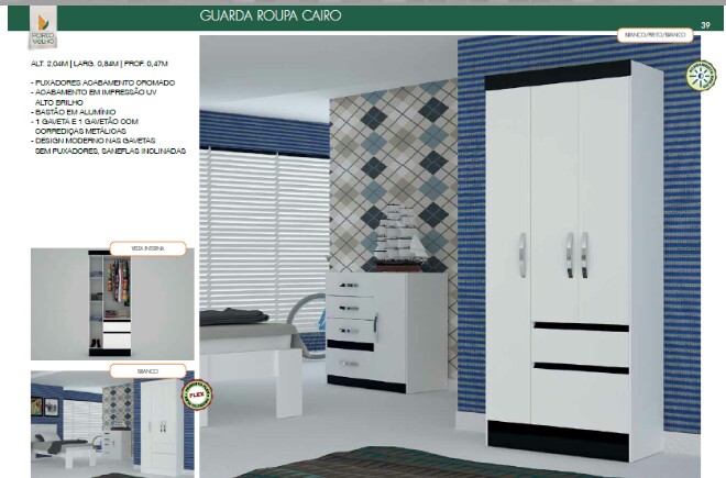 Guarda Roupa Caíro
