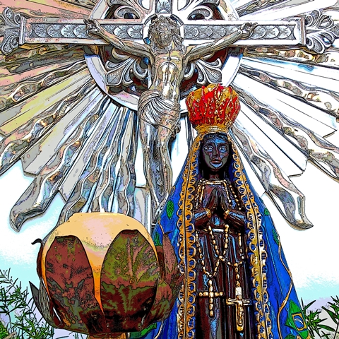 Santíssima (90 x 90 cm)
