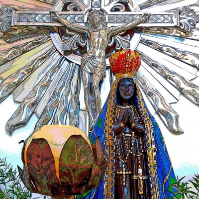 Santíssima (90 x 90 cm)