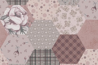 Coleção Hexágonos Patchwork - Fuxicos e Fricotes 2 