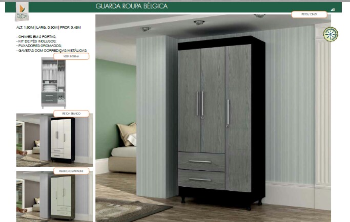 Guarda Roupa Bélgica