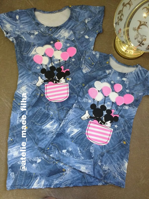 KIT MINNIE AZUL - 4 ANOS