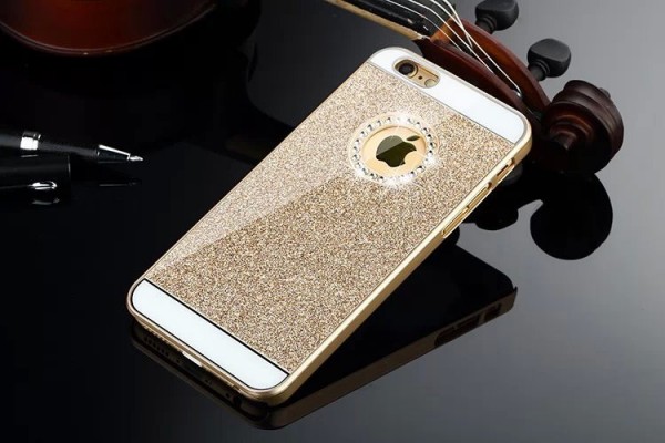 Capa para Iphone 6 e 6s com strass - Frete Gratis -