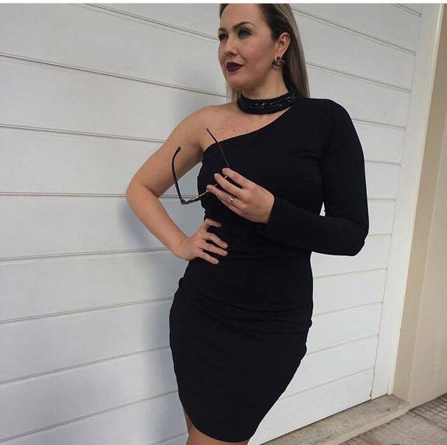 Vestido Ombro Só