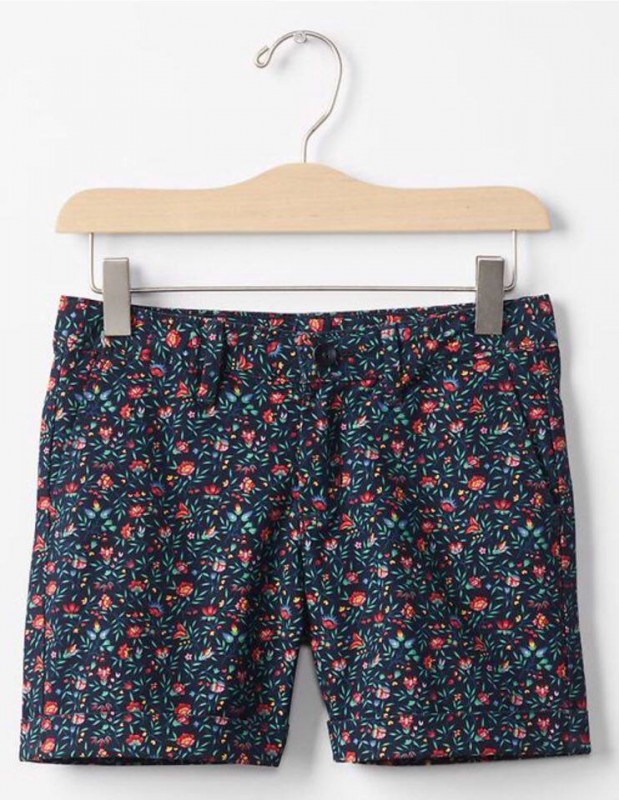Bermuda estampada Gap tamanho 12 anos