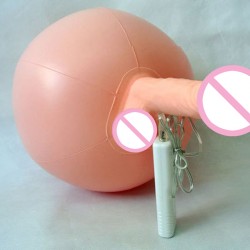 Dildo realístico com suporte inflável 4 