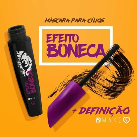 Mascara Para Cílios Efeito Boneca i9make