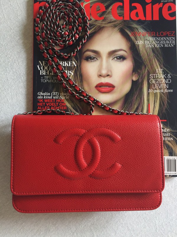 Chanel Woc Total Couro 20cm