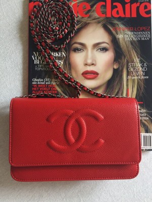 Chanel Woc Total Couro 20cm